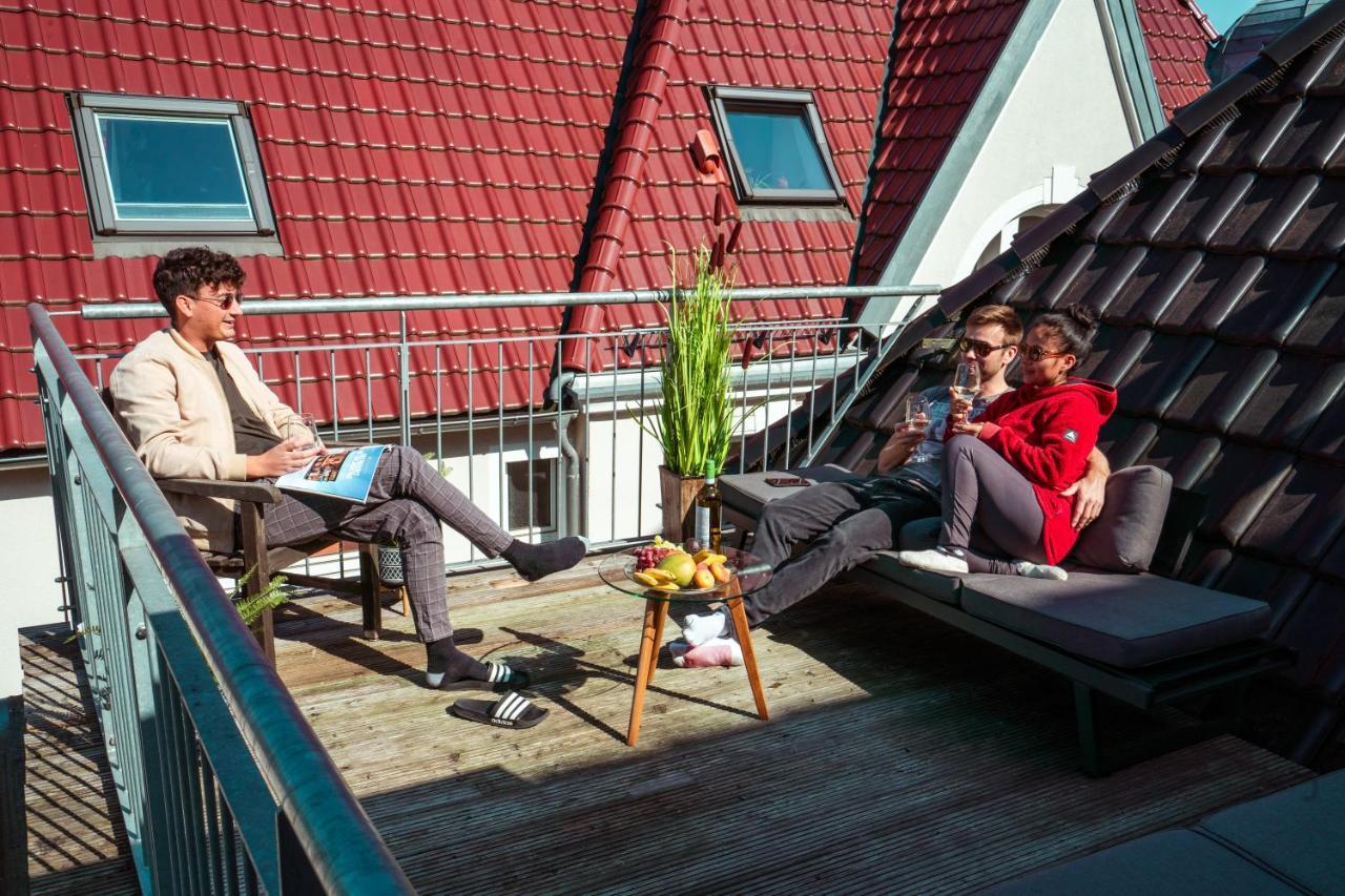 4-Schlafzimmer-Terrassensuite Oasis - Workspace Em-Apartments Deutschland Bielefeld Exterior photo